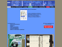 Tablet Screenshot of omni-papier.be
